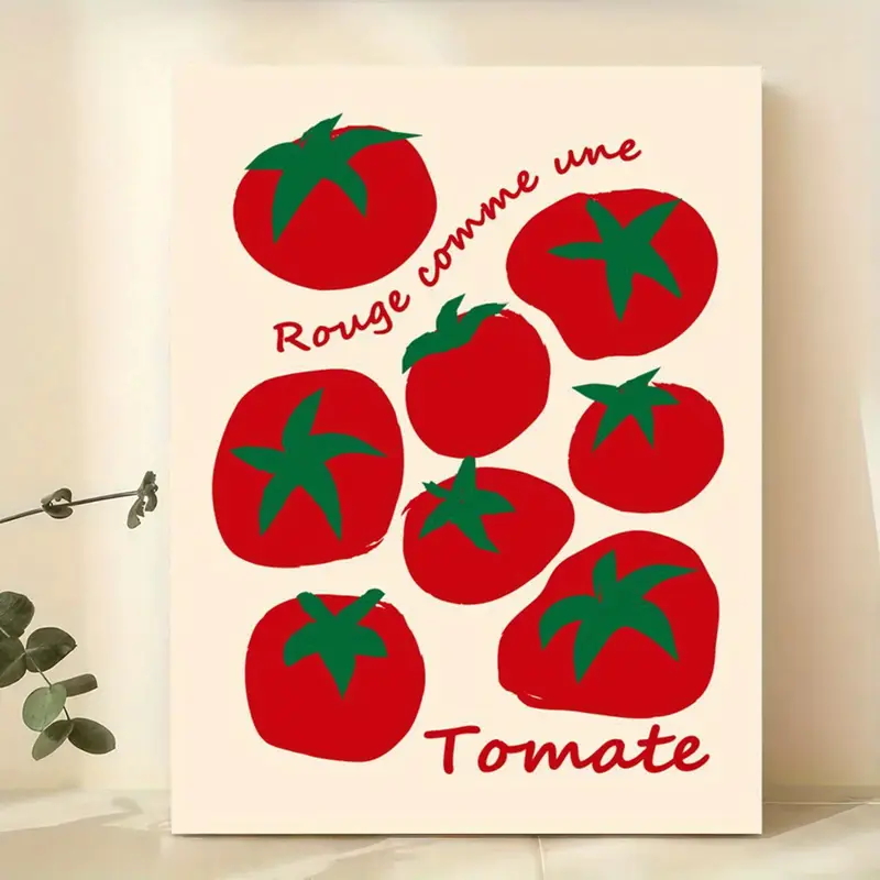 Home Decor Reviews - Moderno colorido vermelho tomates arte da