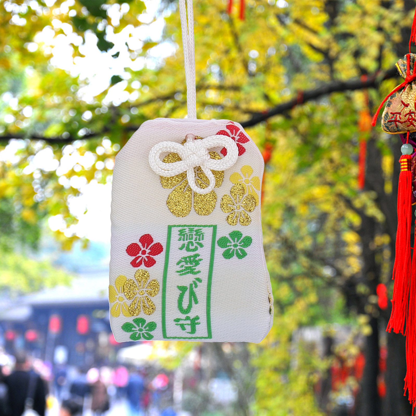 5 Peças Amuleto Omamori Japonê - Home Decor Yellow avaliação e preço