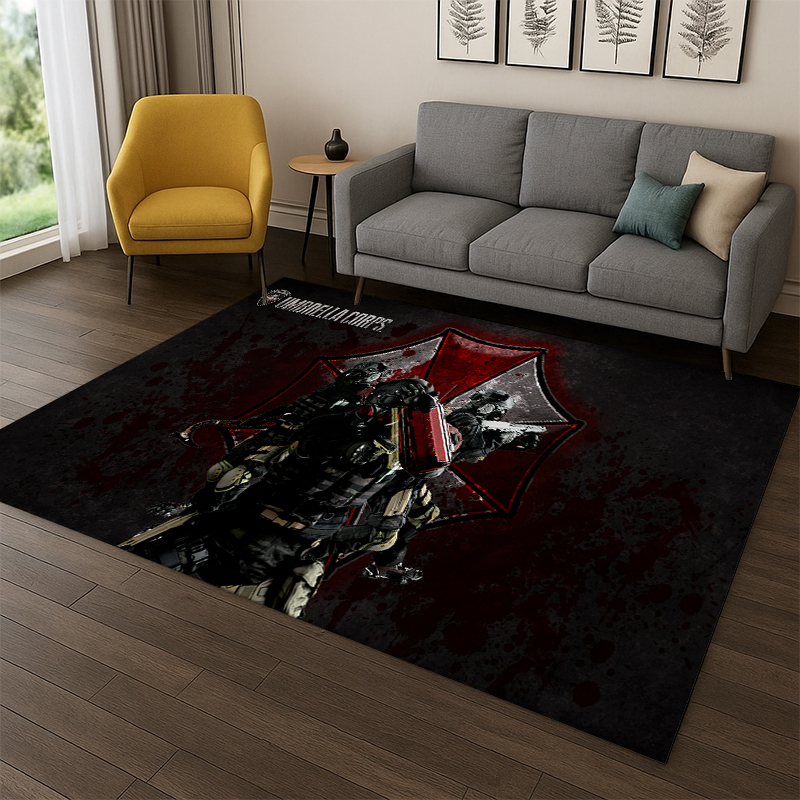 Home Decor Online Game - Tapete 3D Resident Evil Leon para