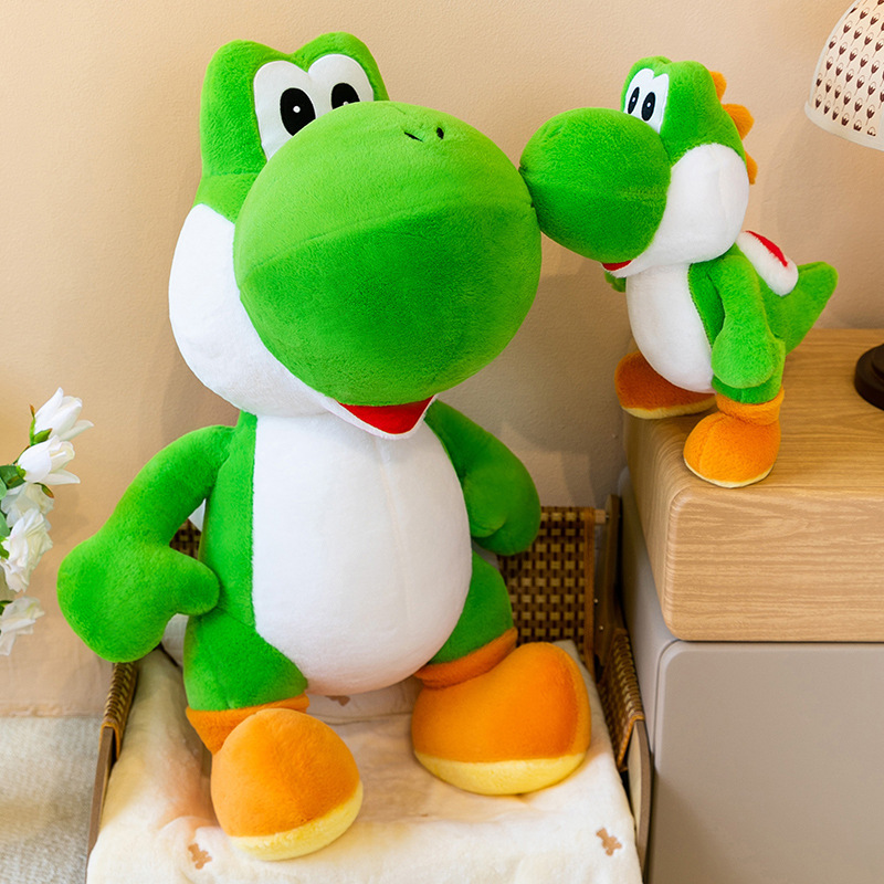 Home Decor Green - Brinquedo de Pelúcia Dinossauro Verde Yoshi