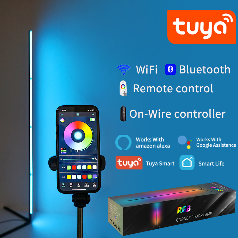 Home Decor App Free - Luminária de Chão LED RGBIC Tuya