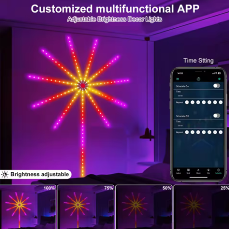 NOVO Fita LED Neon RGBIC DC5V  - Home Decor App Free avaliação e preço