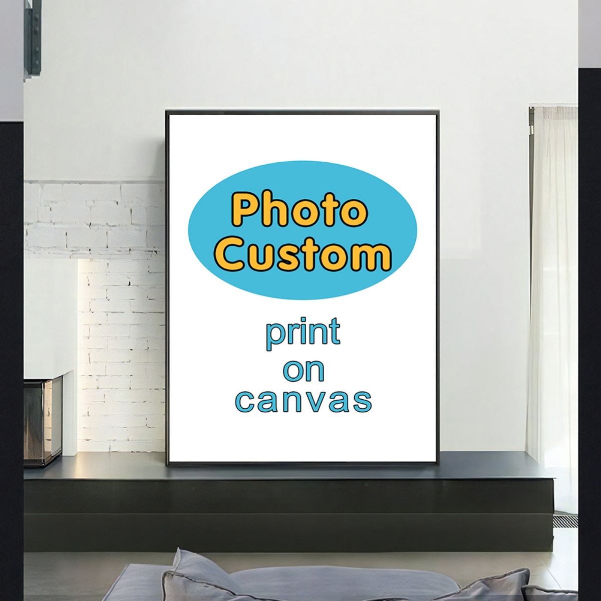 Home Decor Foto - Foto personalizada impressões em tela cartaz