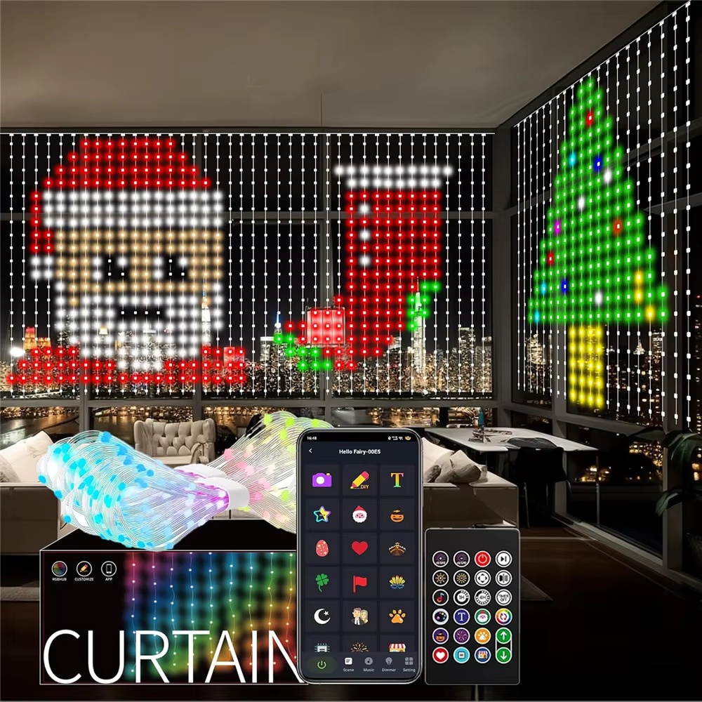 Luzes de Cortina LED Inteligen - Home Decor App Free avaliação e preço