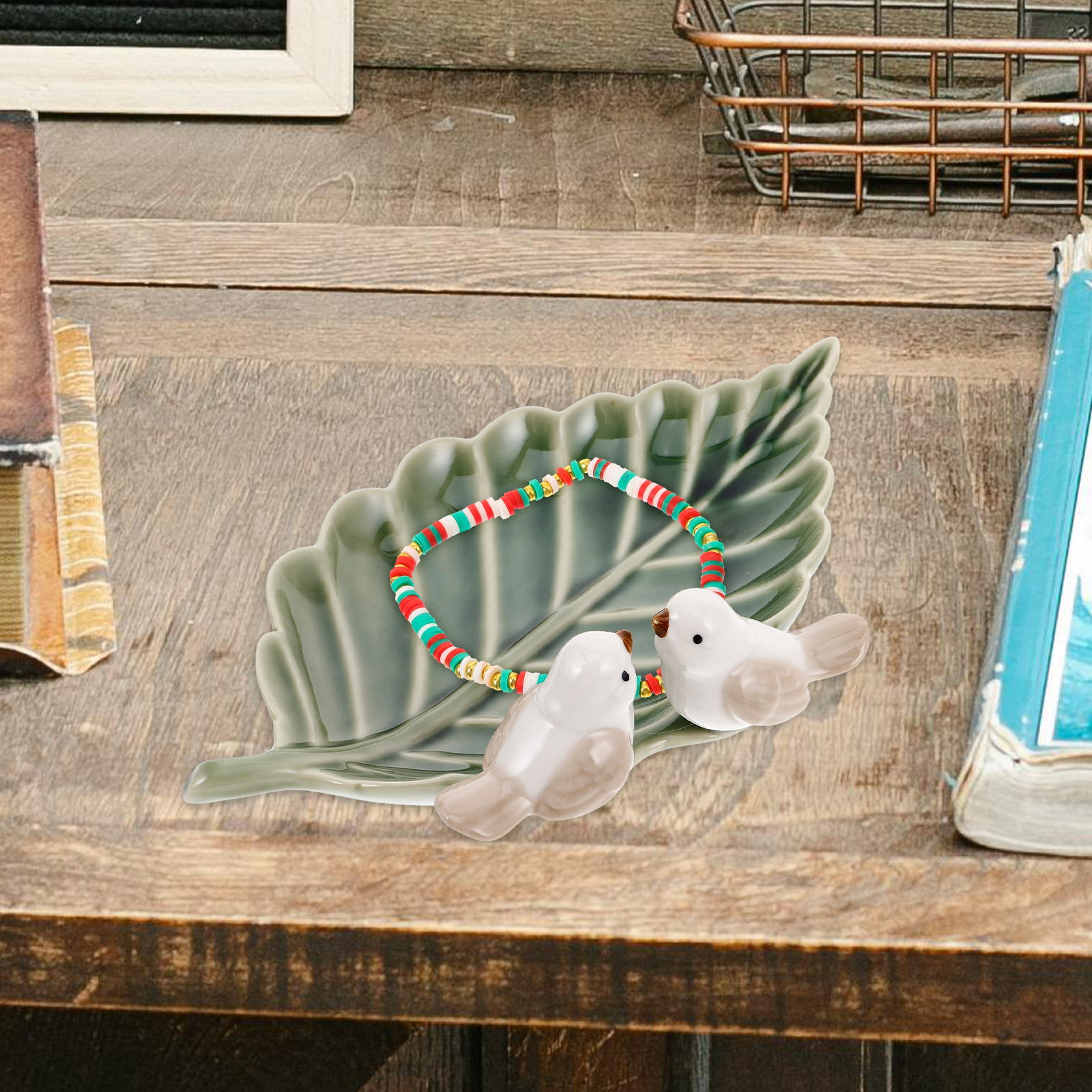 Prato Decorativo de Cerâmica c - Ceramic Trinket Dish avaliação e preço
