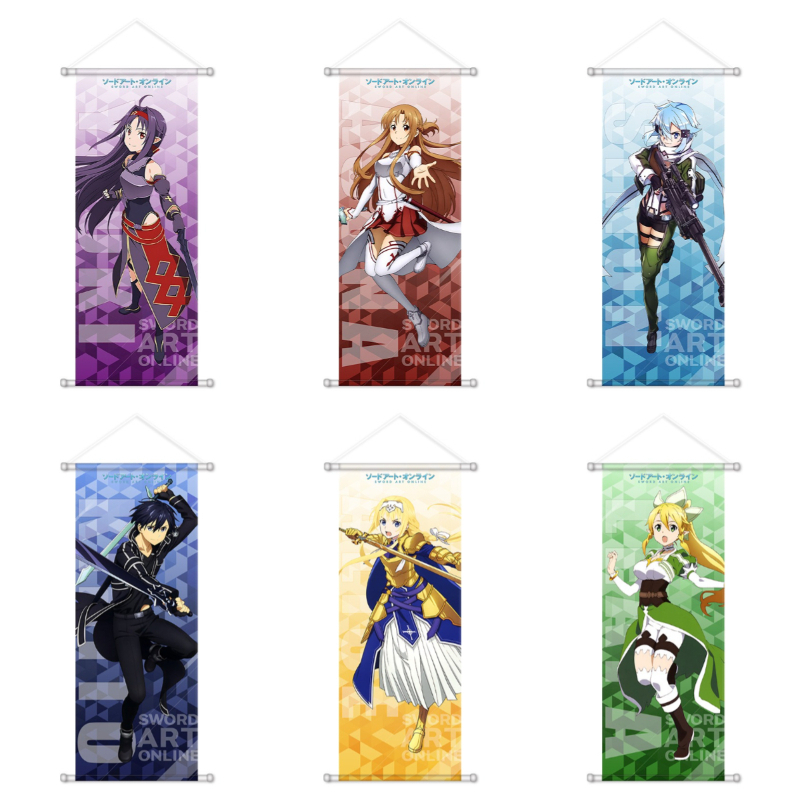 Home Decor Canvas - Pôsteres Kawaii de Sword Art Online