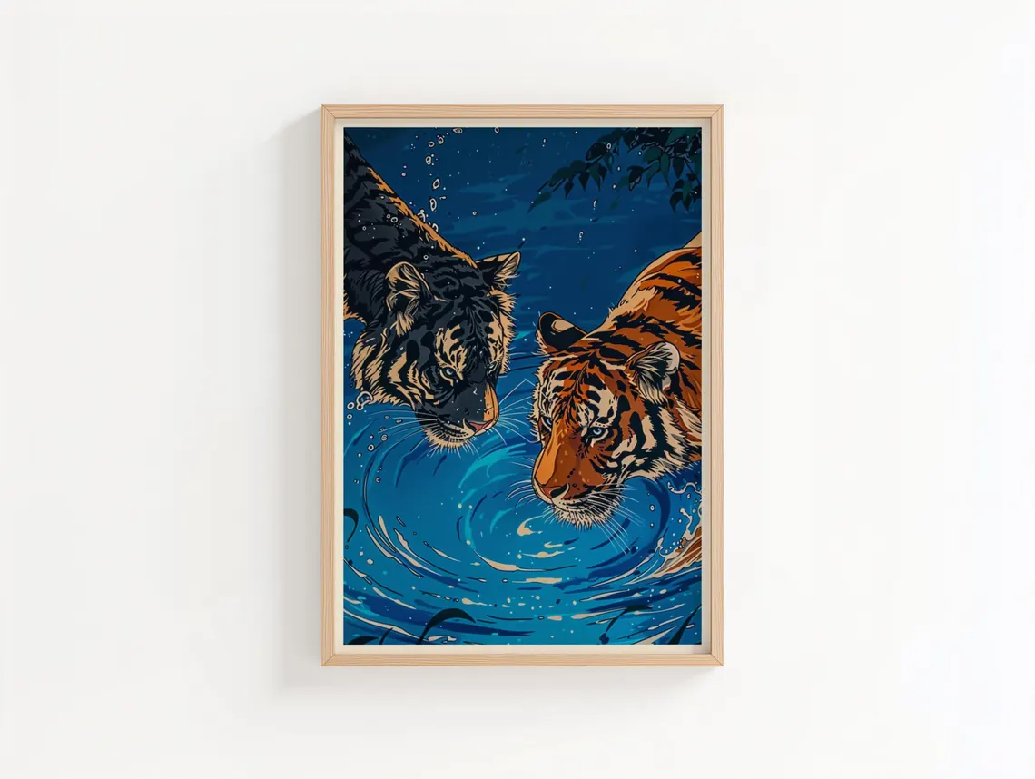Pôster do Twilight Tiger |   A - Home Decor Reviews avaliação e preço