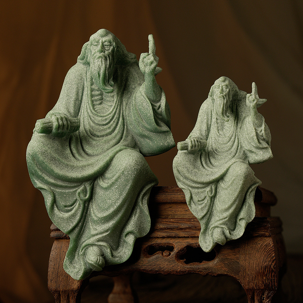 Home Decor Zen Style - Nova Estátua de Laozi em Estilo