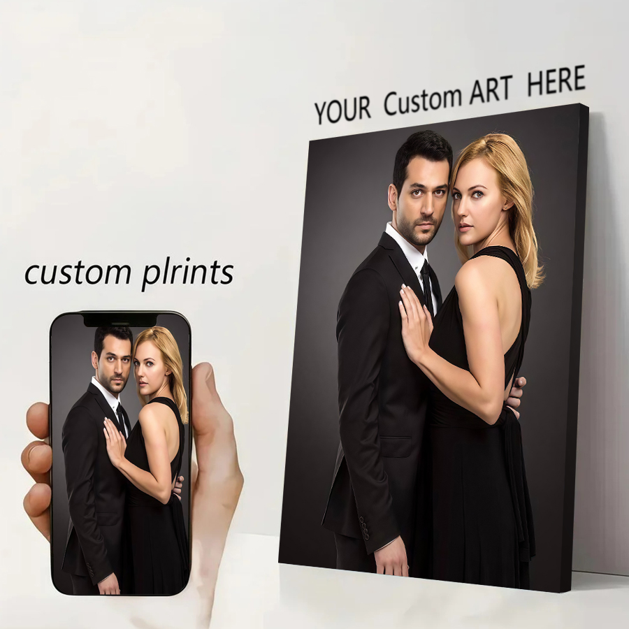 Home Decor Canvas - Pôster de Lona Personalizado com Impressão