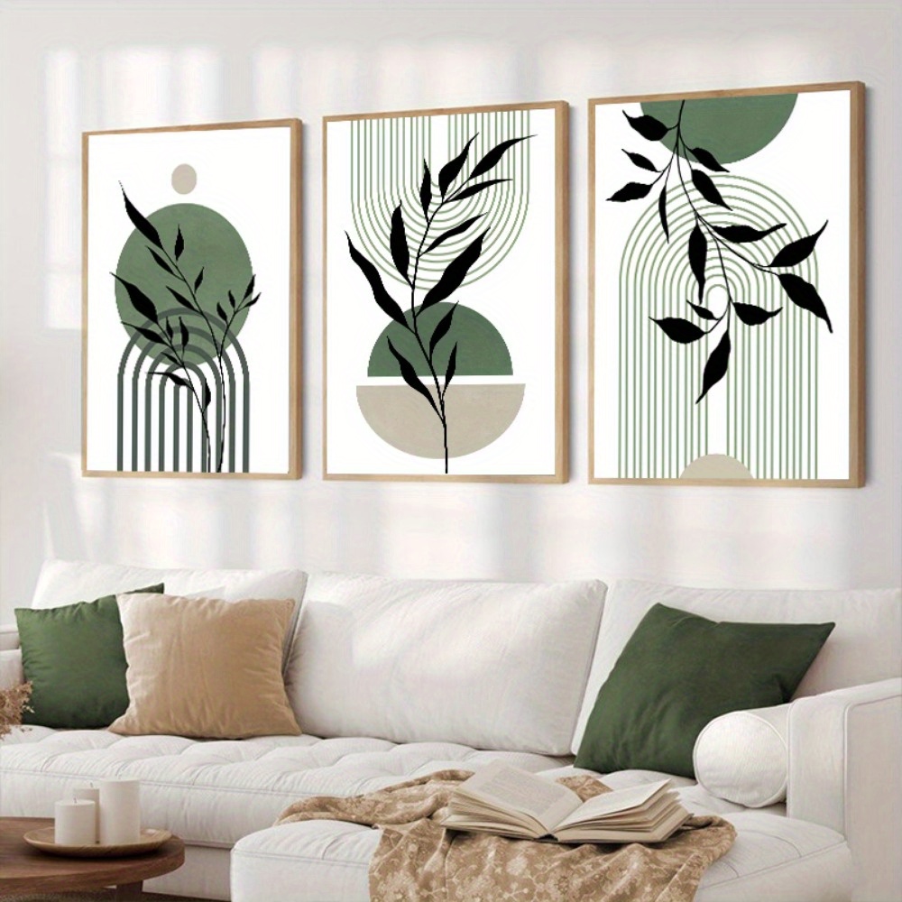 3 pçs sálvia verde boho arte d - Home Decor Zen Style avaliação e preço