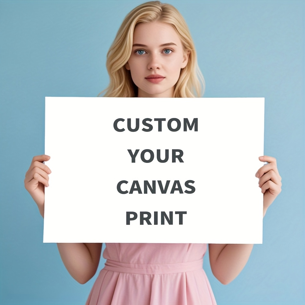 Home Decor Canvas - Impressão em tela personalizada com sua
