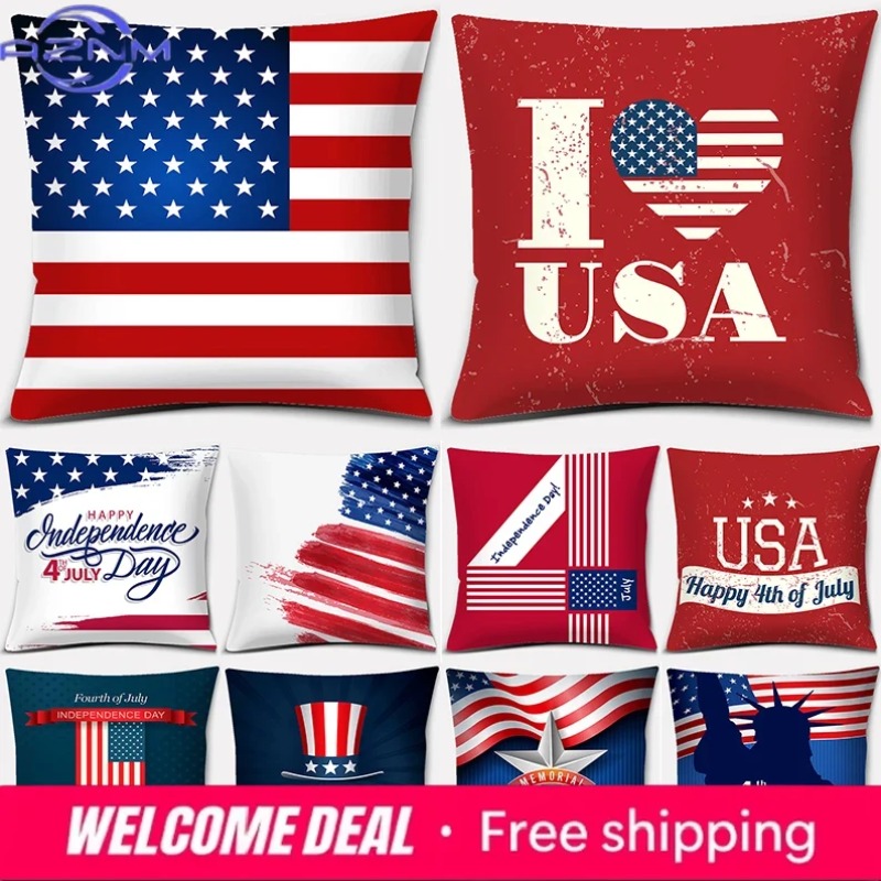 Home Decor Kuching - Série Dia da Independência Americana LOVE