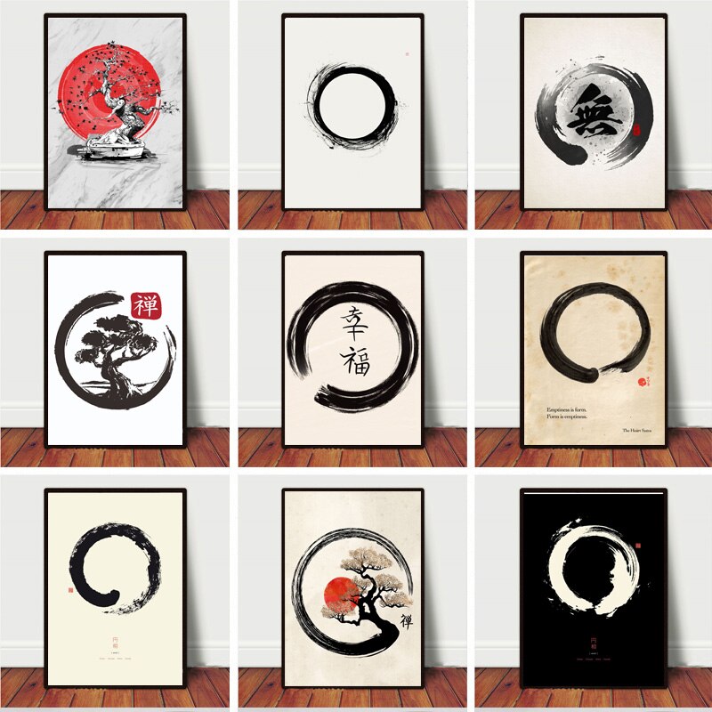 Quadro de Arte em Tela Estilo  - Home Decor Japanese avaliação e preço