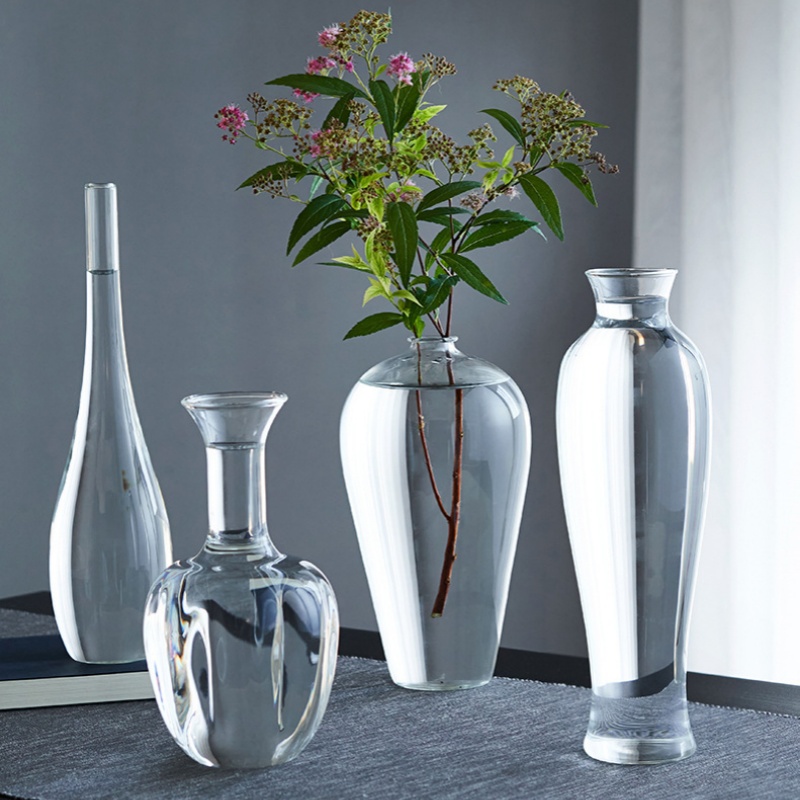 Vaso de Vidro Transparente Ele - Home Decor Zen Style avaliação e preço
