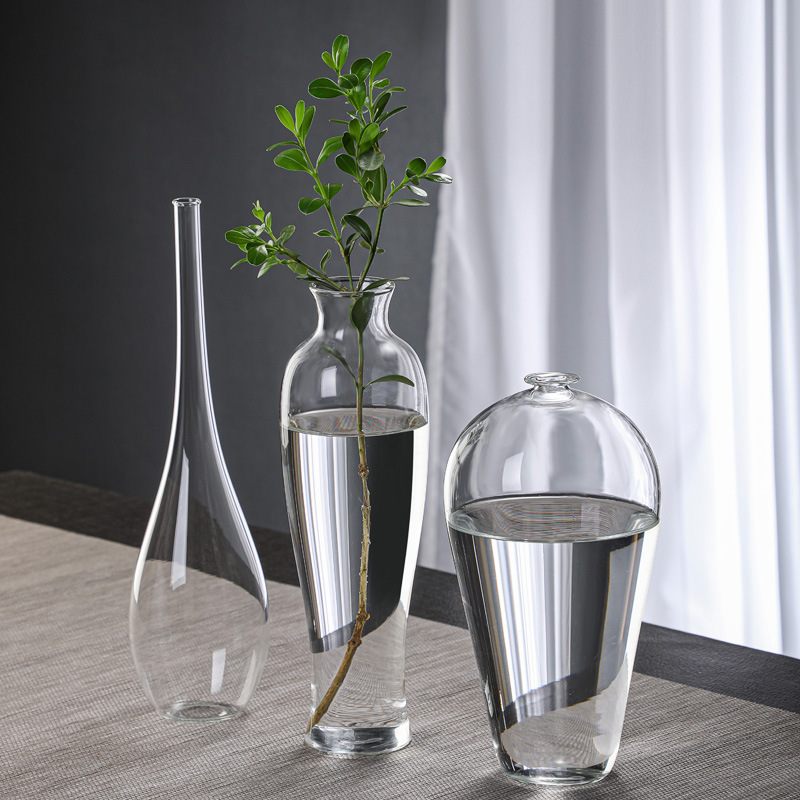 Vaso de Vidro Transparente Ele - Home Decor Zen Style avaliação e preço