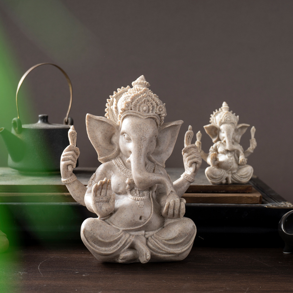 Ornamento ganesha do sudeste a - Home Decor Zen Style avaliação e preço