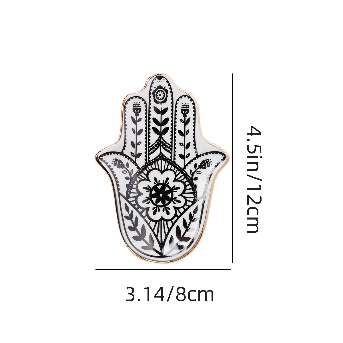 Prato de berloque de mão de ce - Ceramic Trinket Dish avaliação e preço