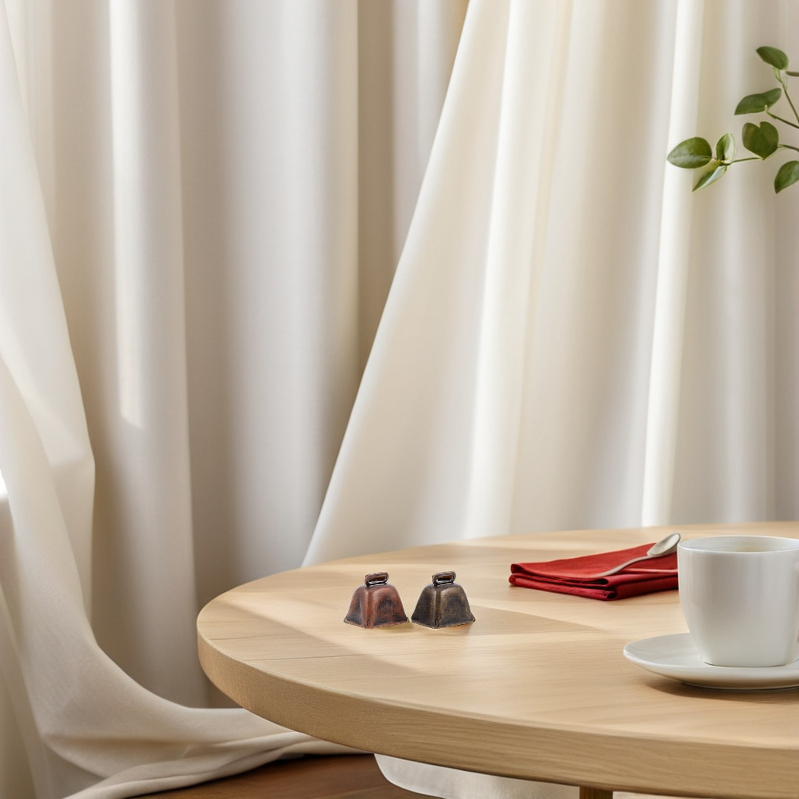 8 Peças Mini Sinos de Metal Vi - Home Decor Event avaliação e preço