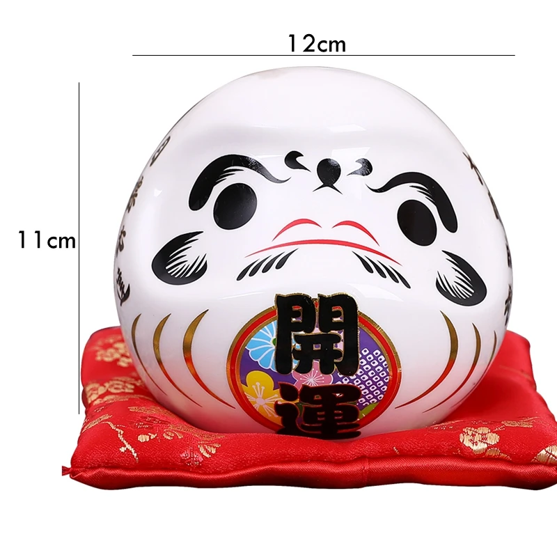 Estatueta Daruma de cerâmica j - Home Decor Zen Style avaliação e preço