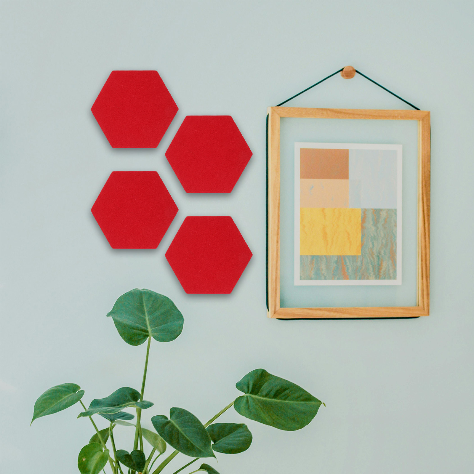 12 Peças Painéis Acústicos Hex - Home Decor Wall Panels avaliação e preço