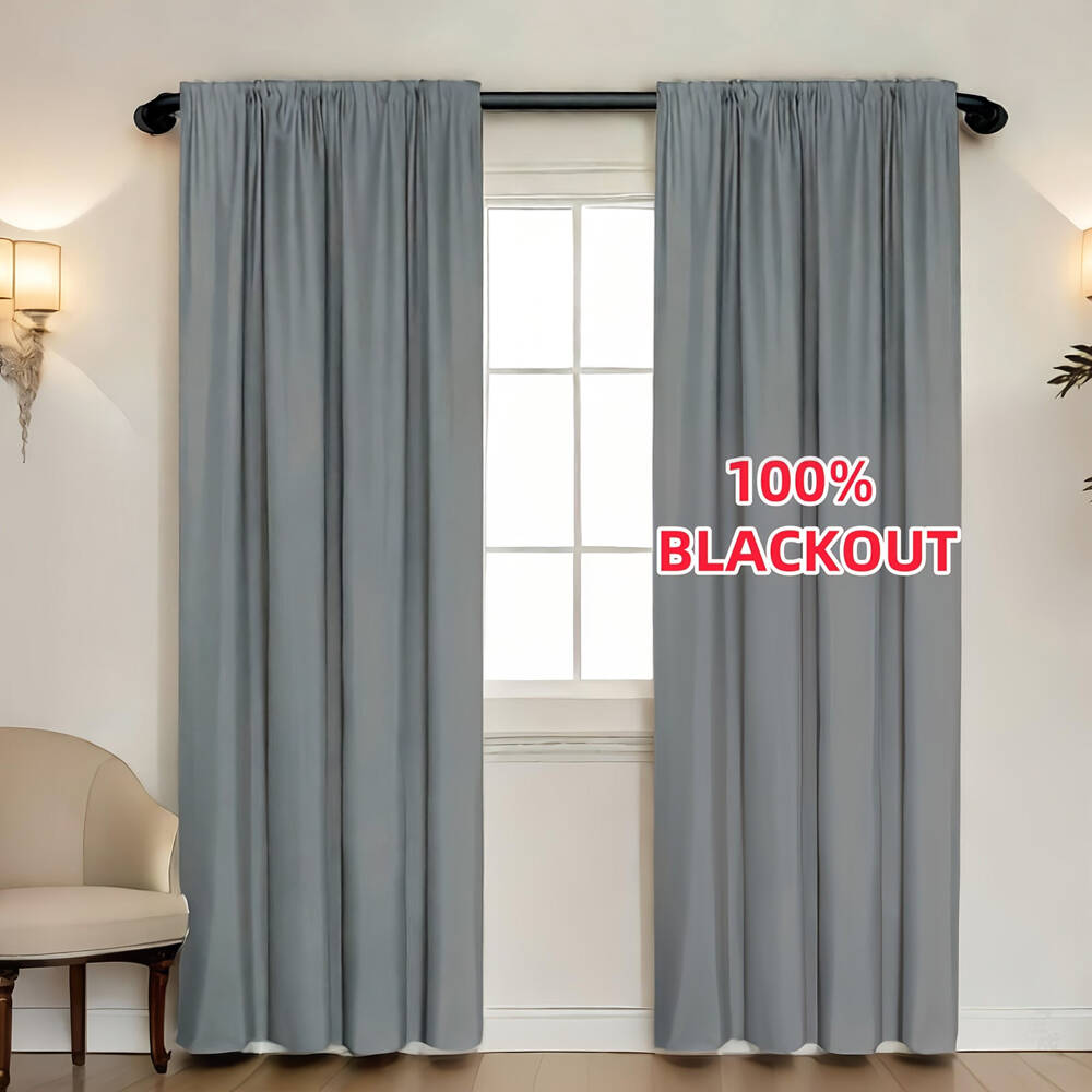 Cortina 100% Blackout com Forr - Home Decor Wall Panels avaliação e preço