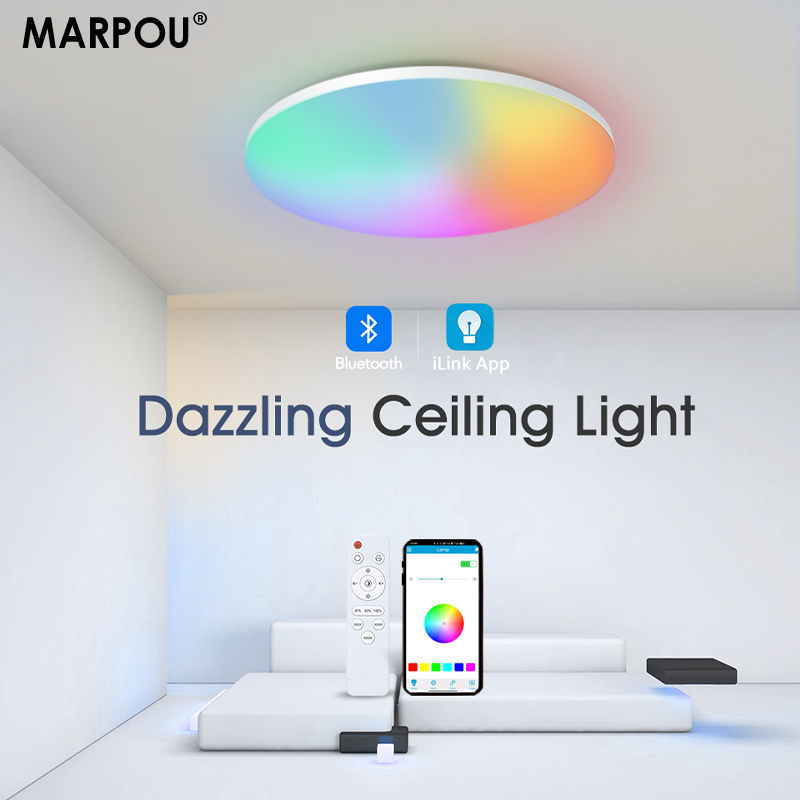 MARPOU Lâmpada de teto RGB col - Home Decor App Free avaliação e preço