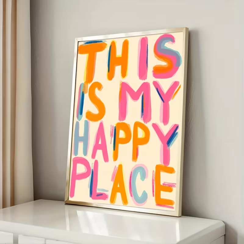 Arte de parede moderna com cit - Home Decor Reviews avaliação e preço