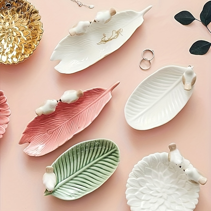 Novo pássaro bonito dim sum ba - Ceramic Trinket Dish avaliação e preço