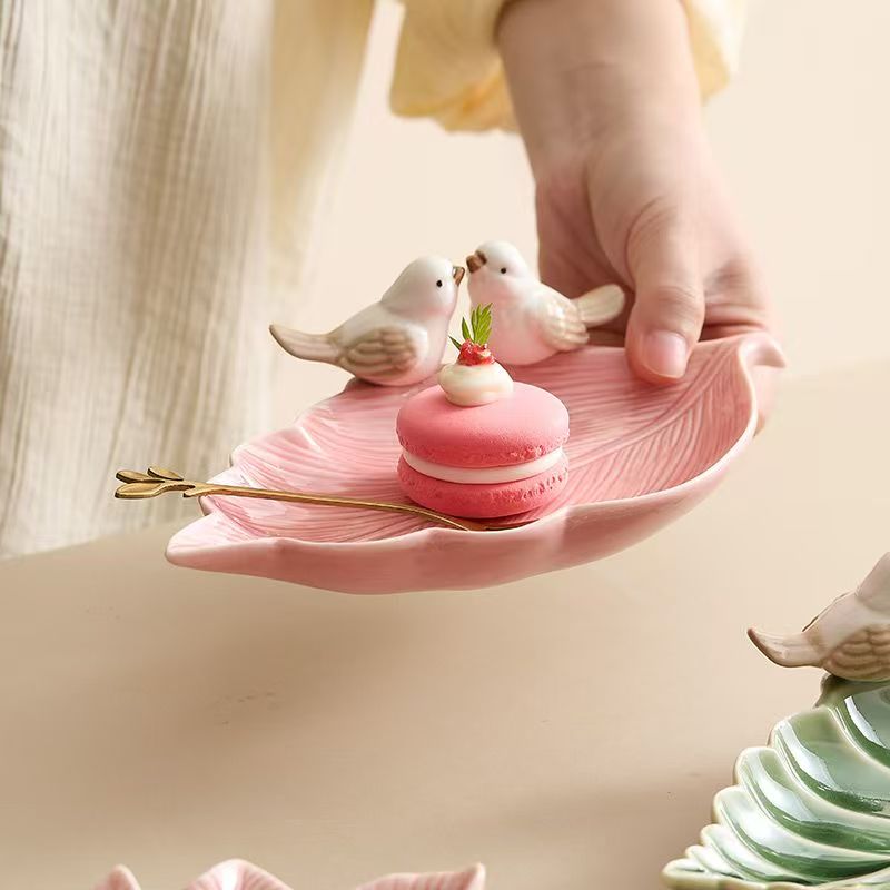 Novo pássaro bonito dim sum ba - Ceramic Trinket Dish avaliação e preço