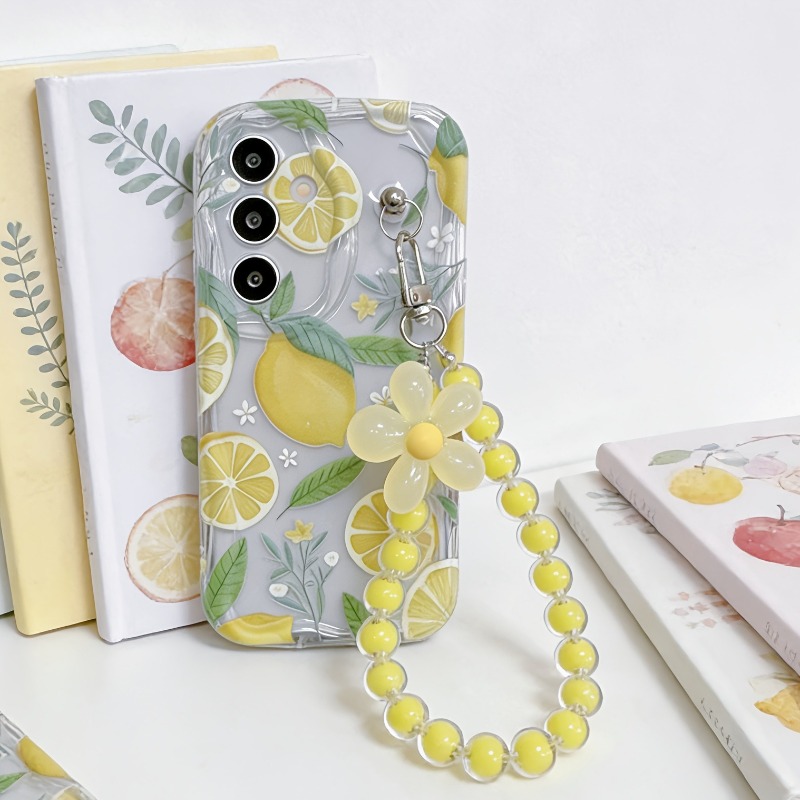 Capa de Celular com Cordão e E - Home Decor Yellow avaliação e preço