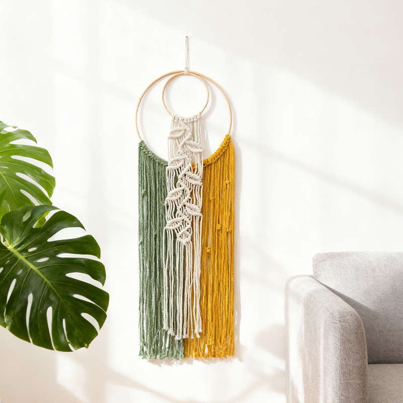 Tapeçaria de Parede Verde Boêm - Home Decor Green avaliação e preço