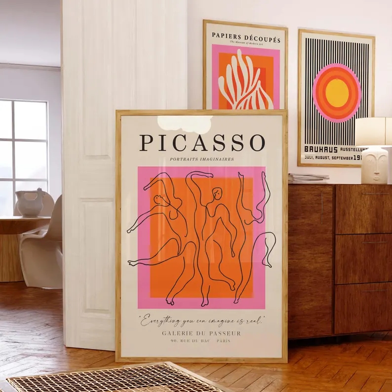 3 peças de arte moderna laranj - Home Decor Reviews avaliação e preço
