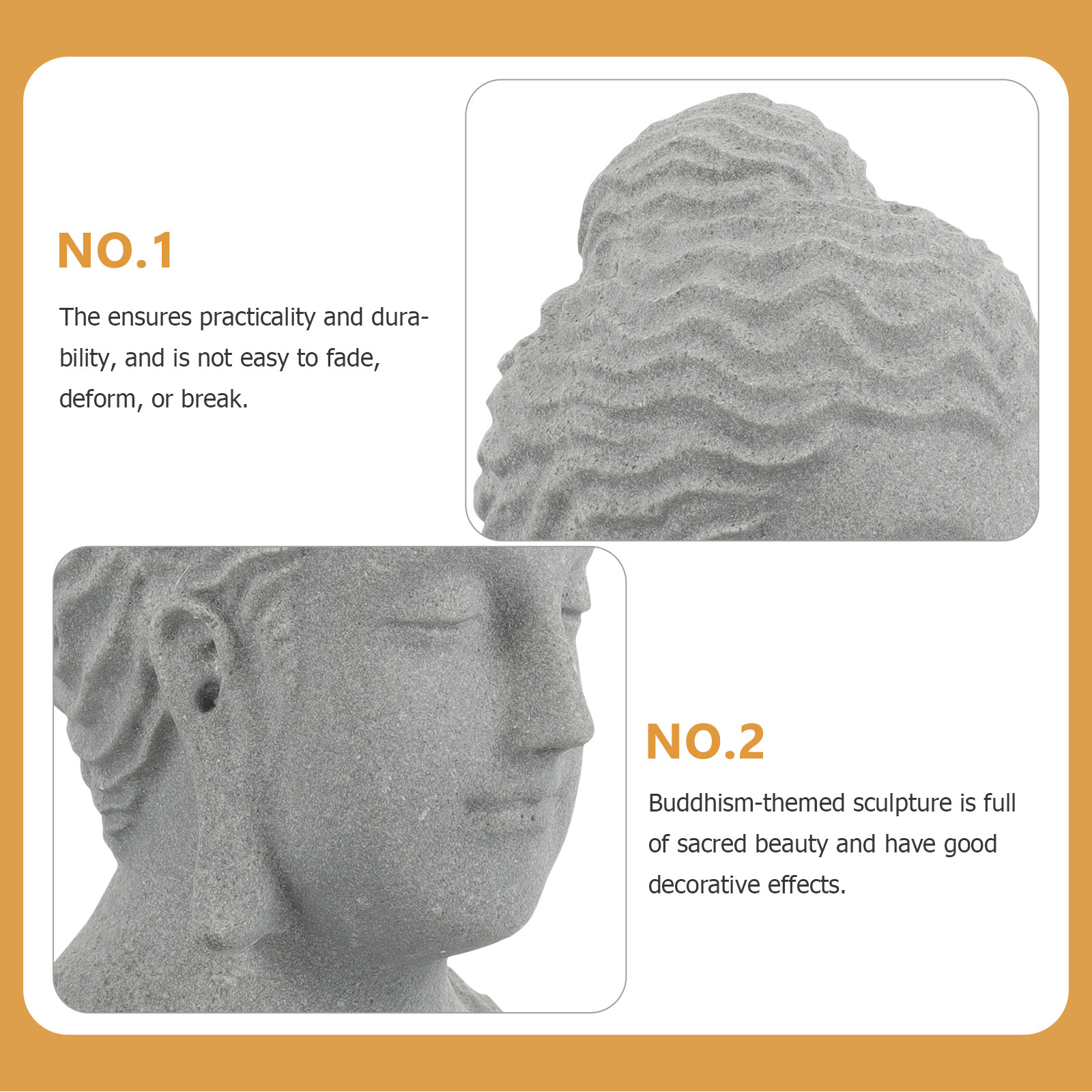 Estátua de Buda Meditando para - Home Decor Zen Style avaliação e preço