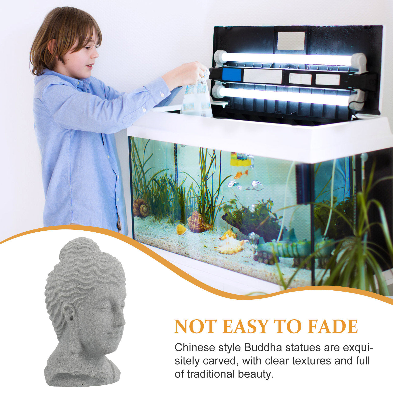 Estátua de Buda Meditando para - Home Decor Zen Style avaliação e preço
