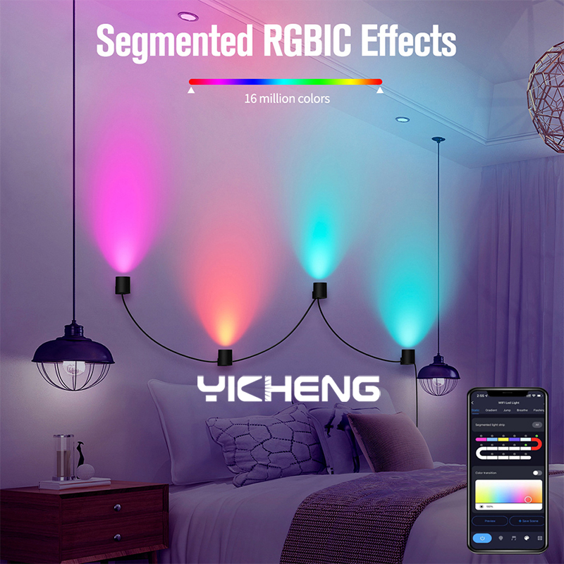 Rgbic lâmpada de parede inteli - Home Decor App Free avaliação e preço
