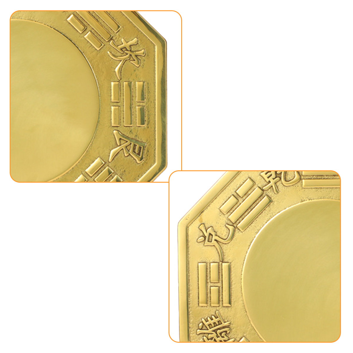 Espelho Bagua de Latão Decorat - Home Decor Zen Style avaliação e preço