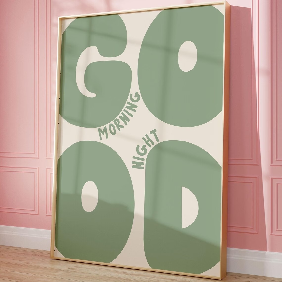 Arte de parede moderna com cit - Home Decor Green avaliação e preço