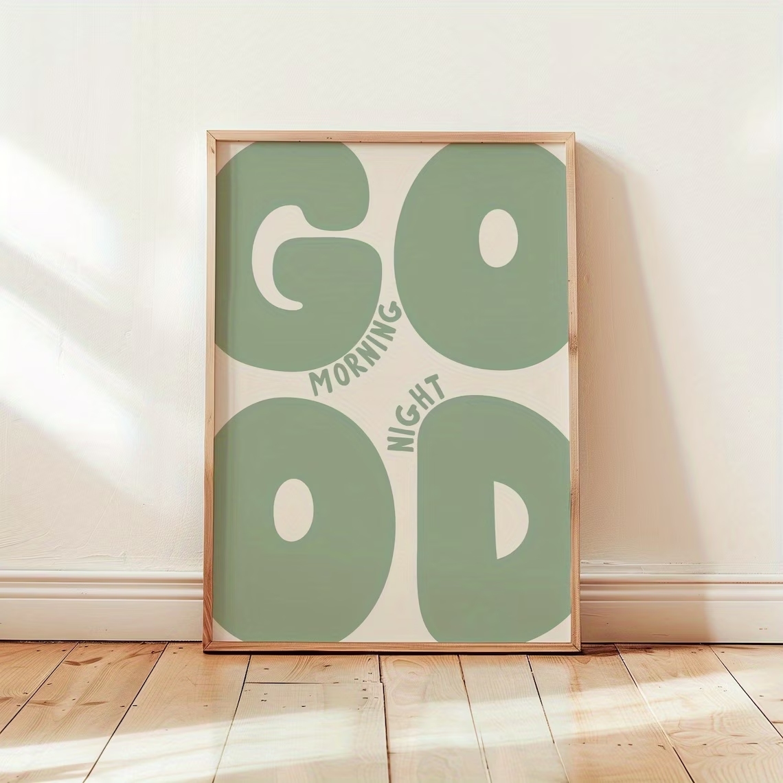Arte de parede moderna com cit - Home Decor Green avaliação e preço