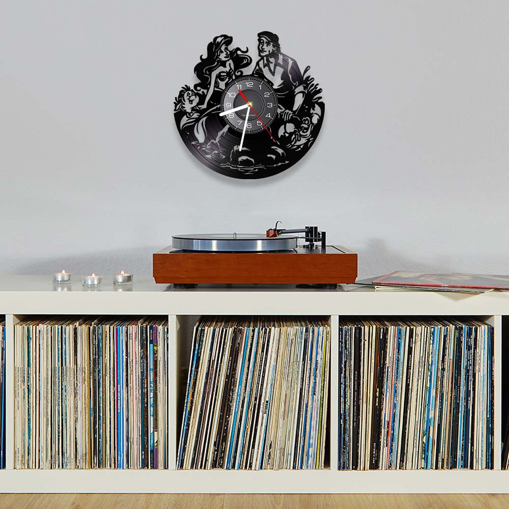 Relógio de parede de vinil com - Home Decor Under 300 avaliação e preço
