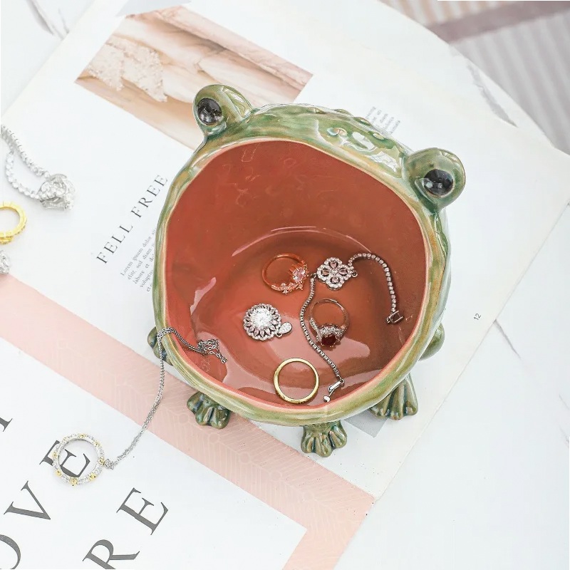 Prato de Cerâmica em Formato d - Ceramic Trinket Dish avaliação e preço