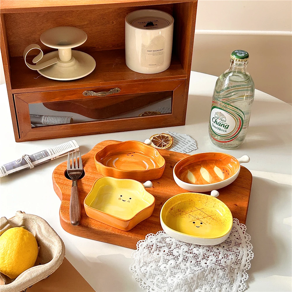 Prato cerâmico em forma de pão - Ceramic Trinket Dish avaliação e preço