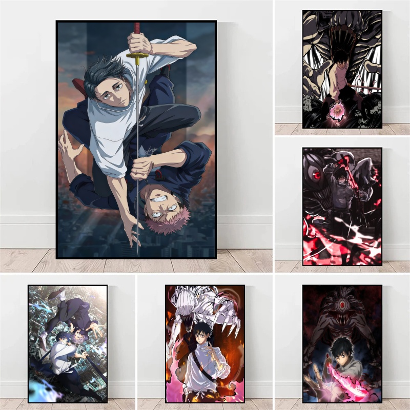 Pôsteres de Anime em Tela Juju - Home Decor Canvas avaliação e preço