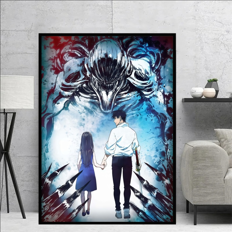 Pôsteres de Anime em Tela Juju - Home Decor Canvas avaliação e preço