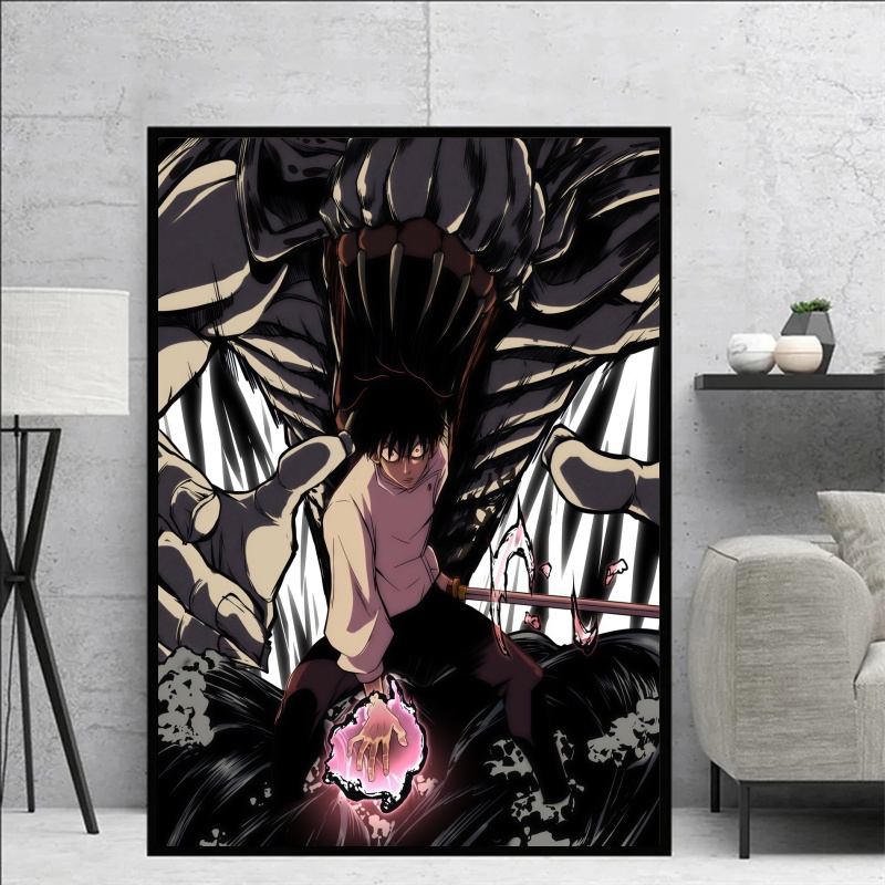 Pôsteres de Anime em Tela Juju - Home Decor Canvas avaliação e preço