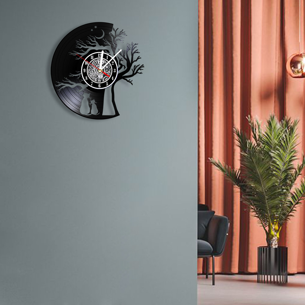 Relógio de Parede de Vinil com - Home Decor Under 300 avaliação e preço