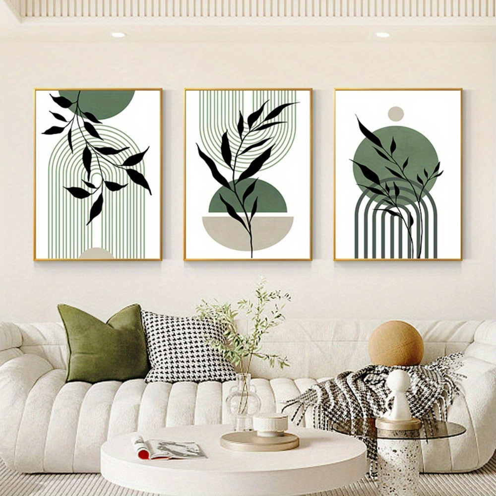 3 pçs sálvia verde boho arte d - Home Decor Green avaliação e preço
