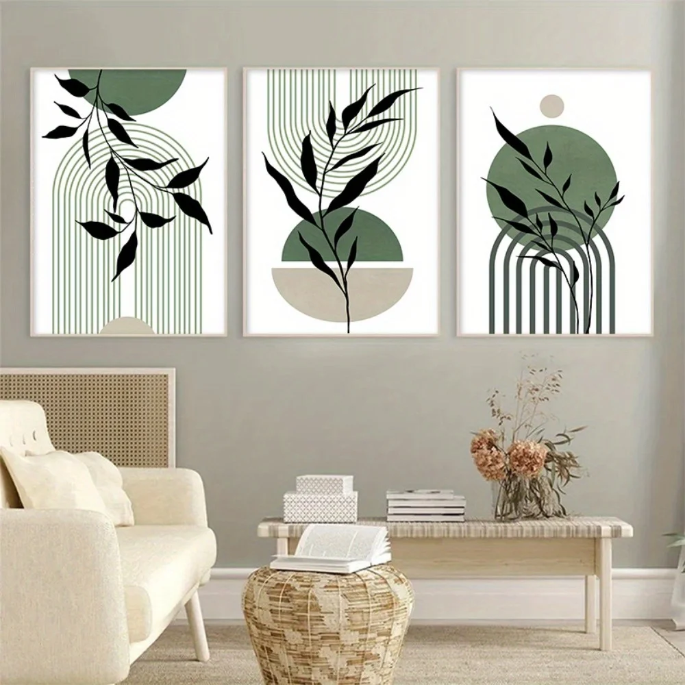 3 pçs sálvia verde boho arte d - Home Decor Green avaliação e preço