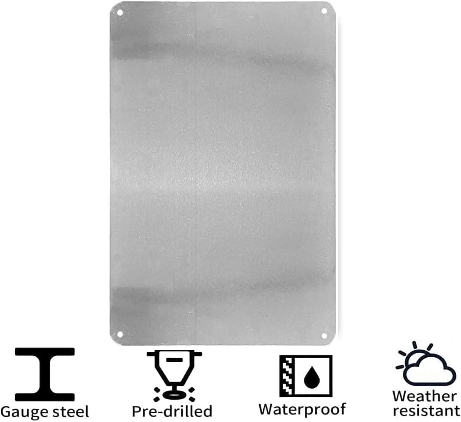 Placa de metal - The Green Hor - Home Decor Green avaliação e preço