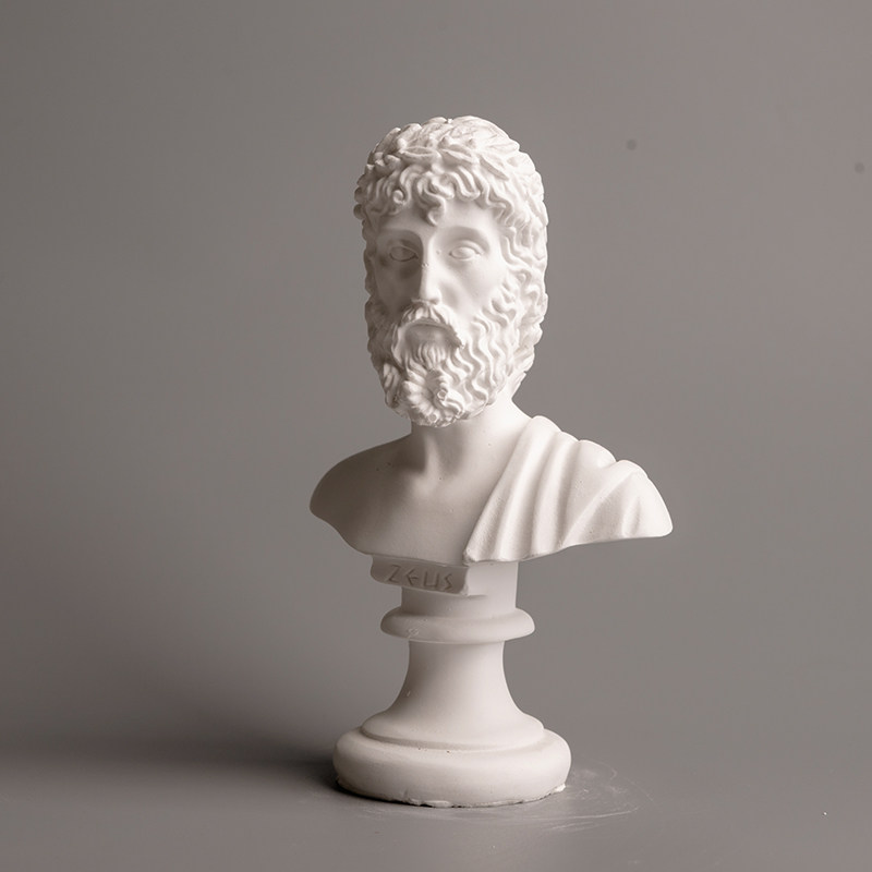 Zeus, uma figura da mitologia  - Home Decor From Clay avaliação e preço