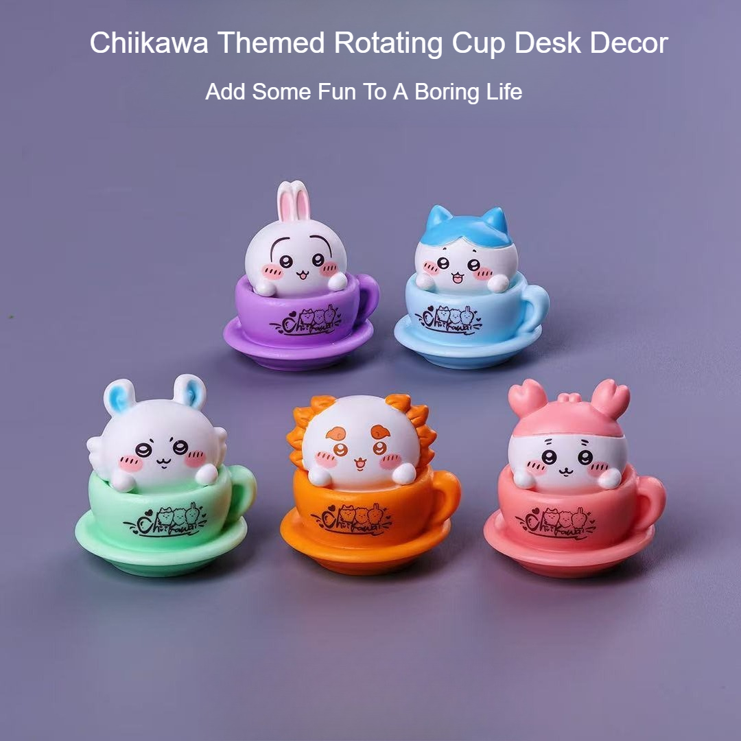 Figura Rotativa Chiikawa Kawai - Home Decor Japanese avaliação e preço